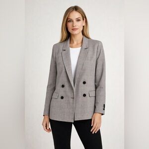 The Limited Women’s Plus Size 20W Glen Plaid Suit Jacket Blazer NWT Office